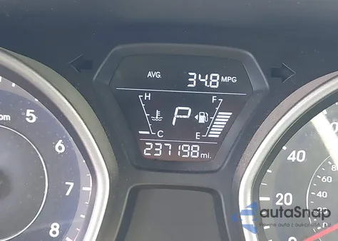 2014 Hyundai Elantra Limited из США, поврежденный, VIN 5NPDH4AEXEH529509